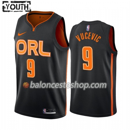 Camiseta Niños NBA Orlando Magic Nikola Vucevic 9 2019-20 Nike City Edition Swingman